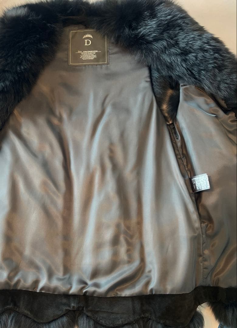 10日で終了！ソブ★ダブスタ　ブルーフォックス　黒色ベストジレ16万円の半額以下