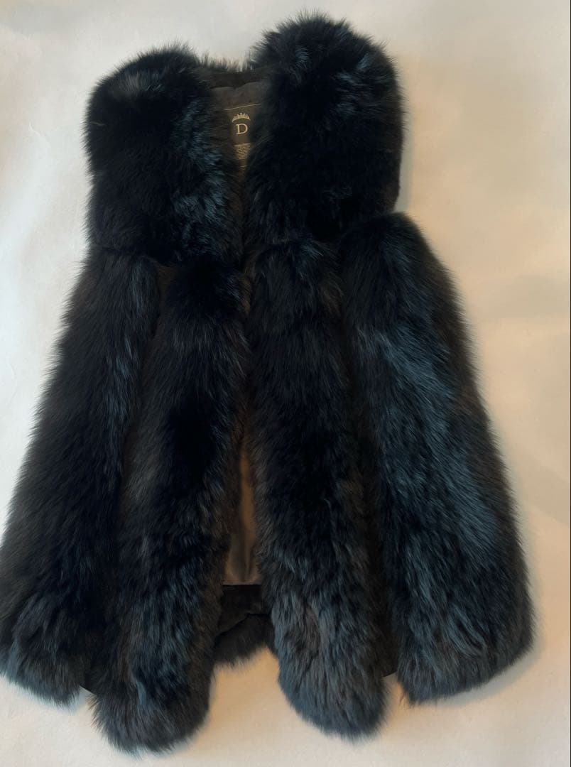 10日で終了！ソブ★ダブスタ　ブルーフォックス　黒色ベストジレ16万円の半額以下