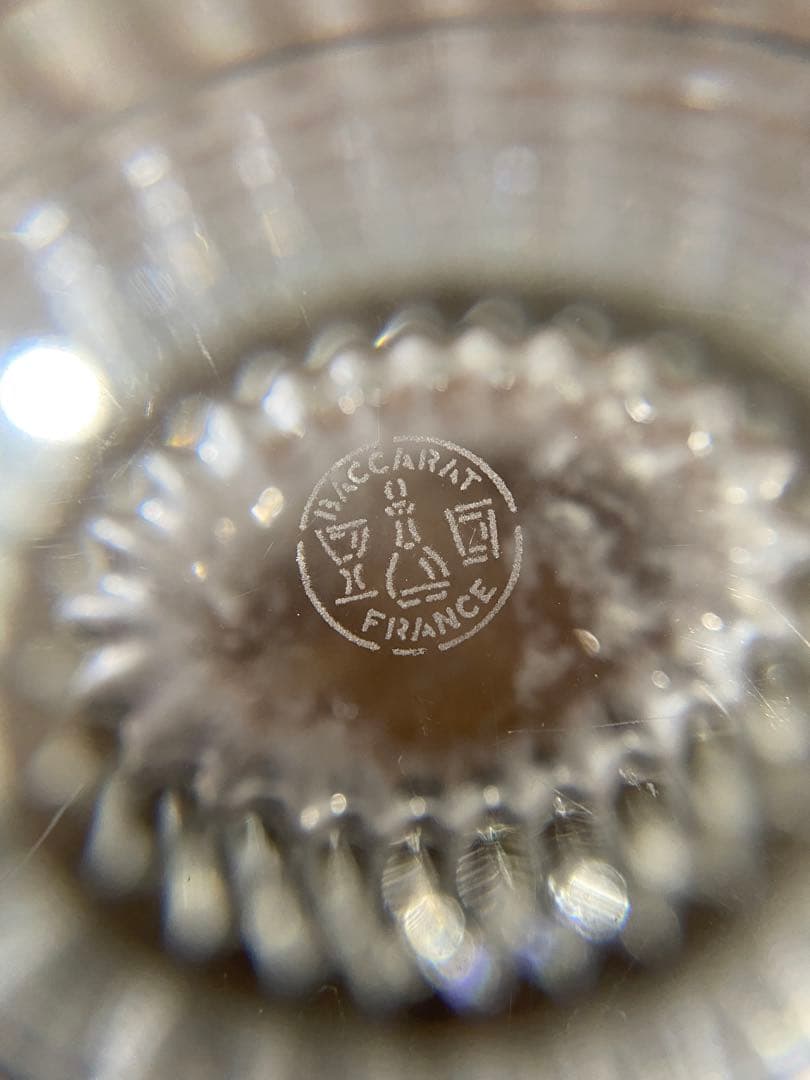 バカラ　クリスタルガラス 花瓶　アイベースS