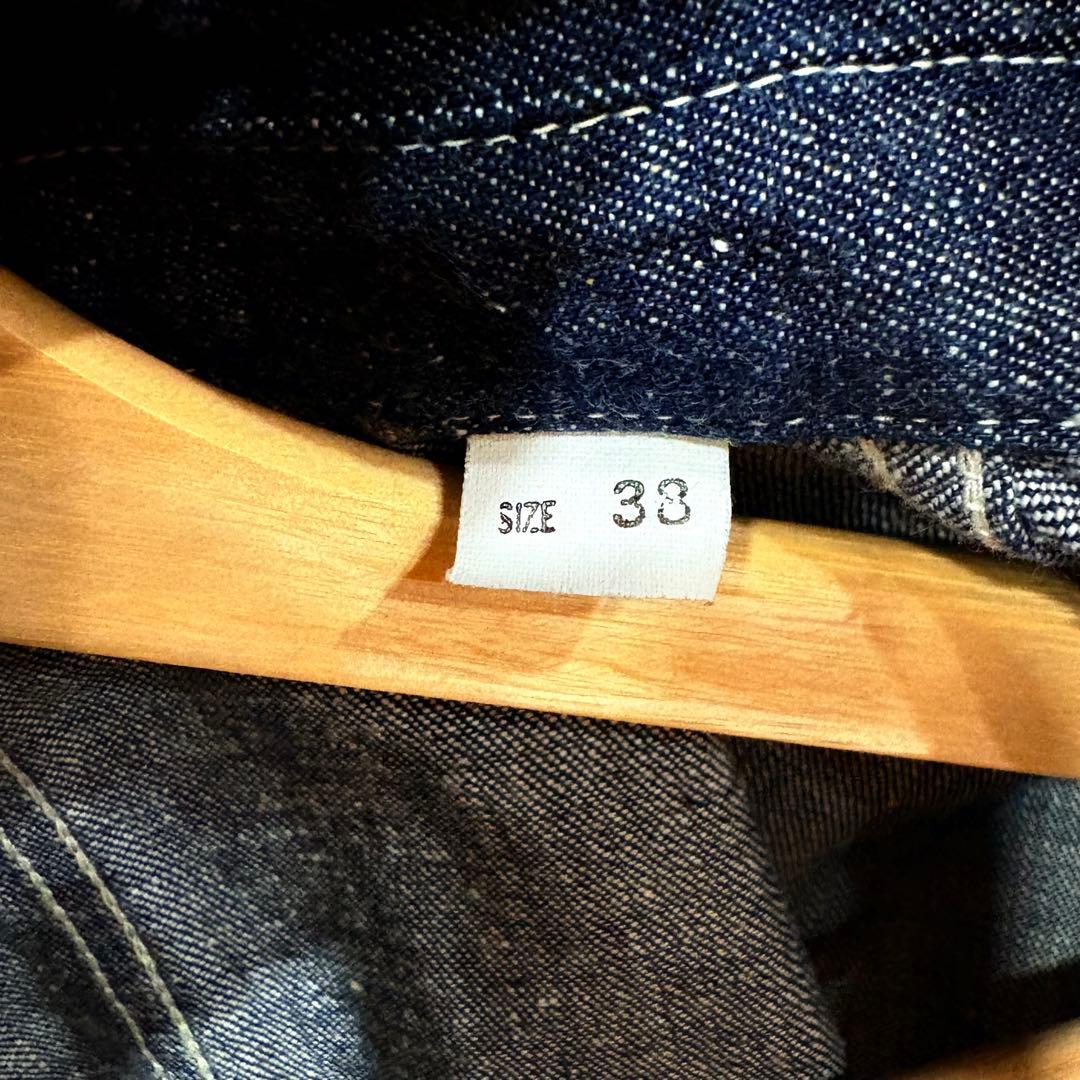 【ウエストライド】1940's 3ポケット 大戦 デニムカバーオール日本製