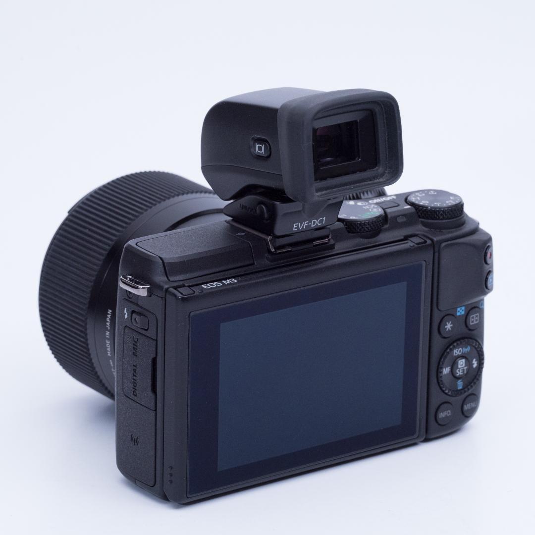 デジタルカメラ Canon M3 EVF KIT + SIGMA 56mm F1.4 DC DN