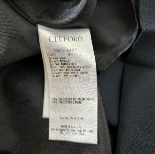 ma.a.cha　セルフォード　ボウタイ　プリーツ　ワンピース　フォーマル