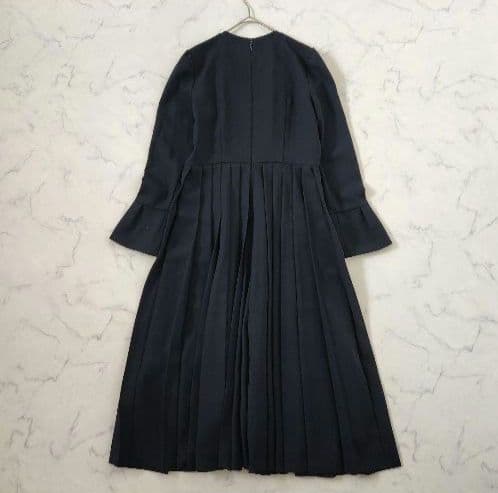 ma.a.cha　セルフォード　ボウタイ　プリーツ　ワンピース　フォーマル