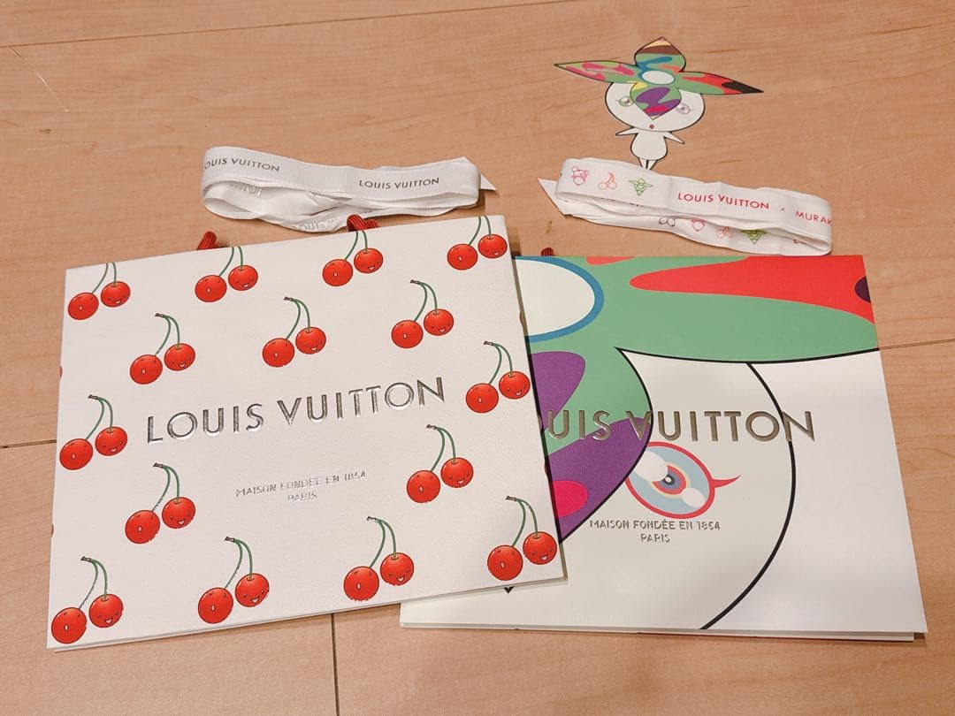 Louis vutton 村上隆 ショッパー 2枚セット