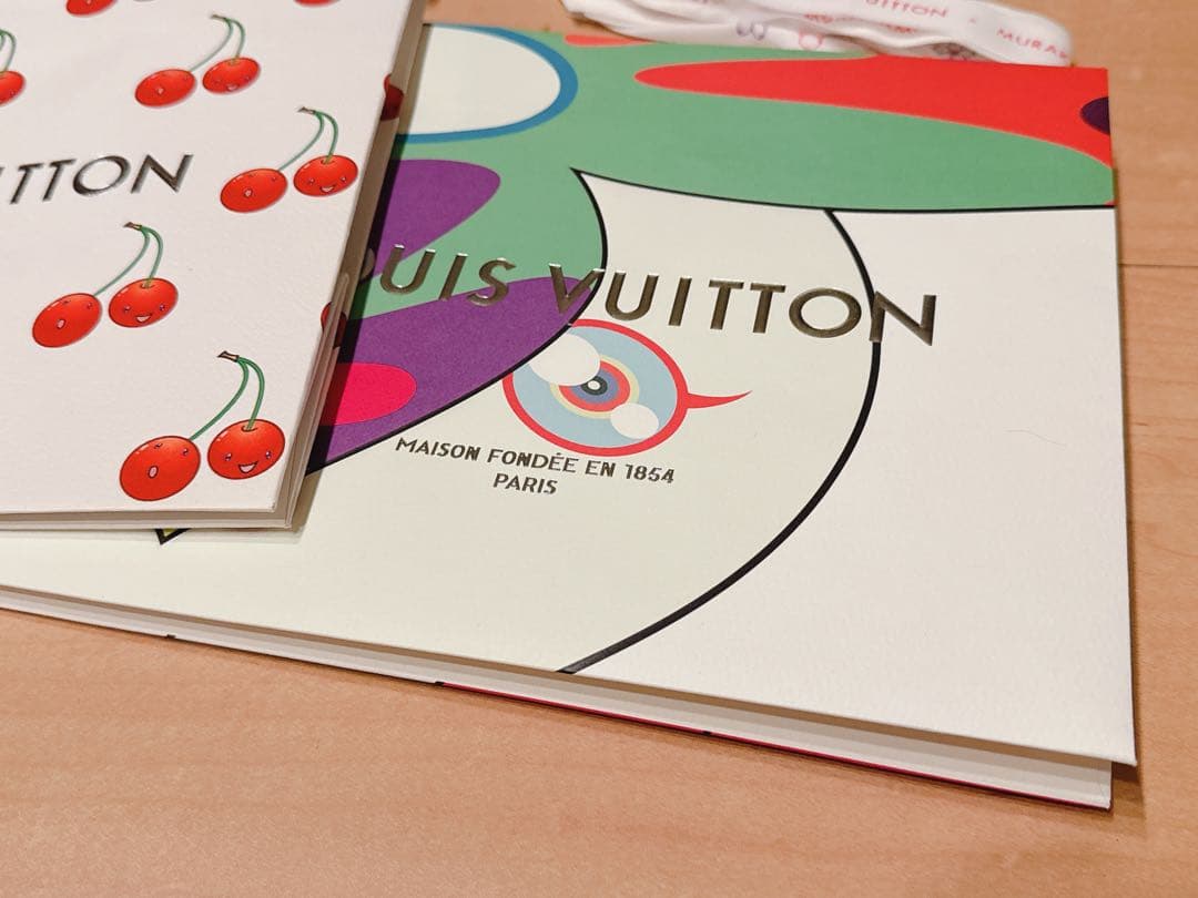 Louis vutton 村上隆 ショッパー 2枚セット