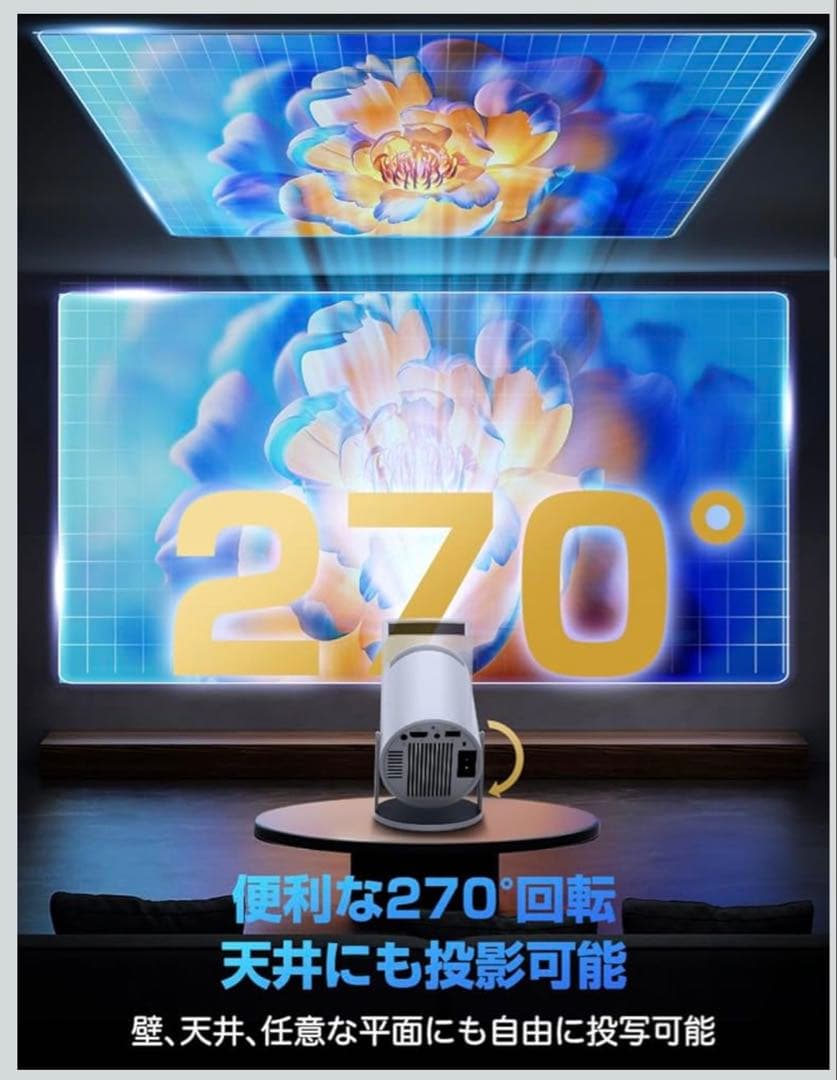 FALIYORS プロジェクター 20000LM 1080P