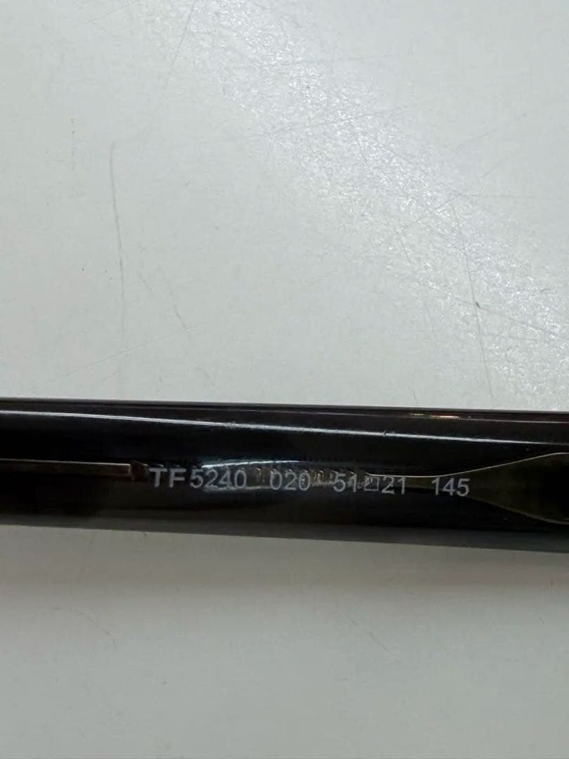 嶋*章様 TOM FORD TF5240 メガネ サングラス　度なし