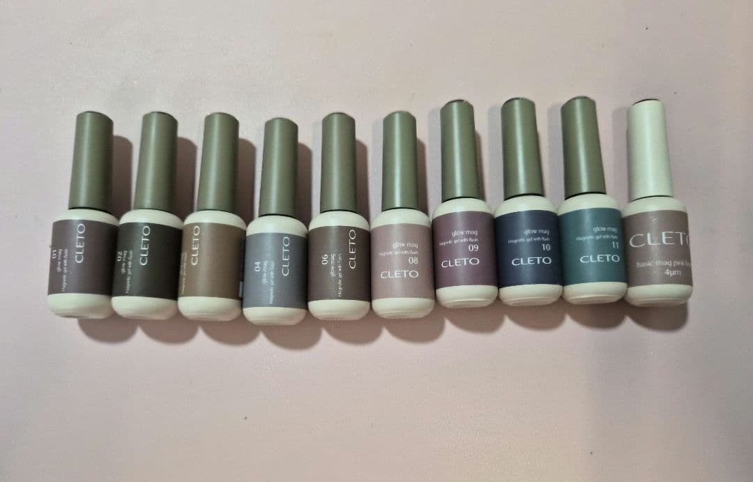 CLETO glow mag ＆ Basic mag pink beige 4μ
