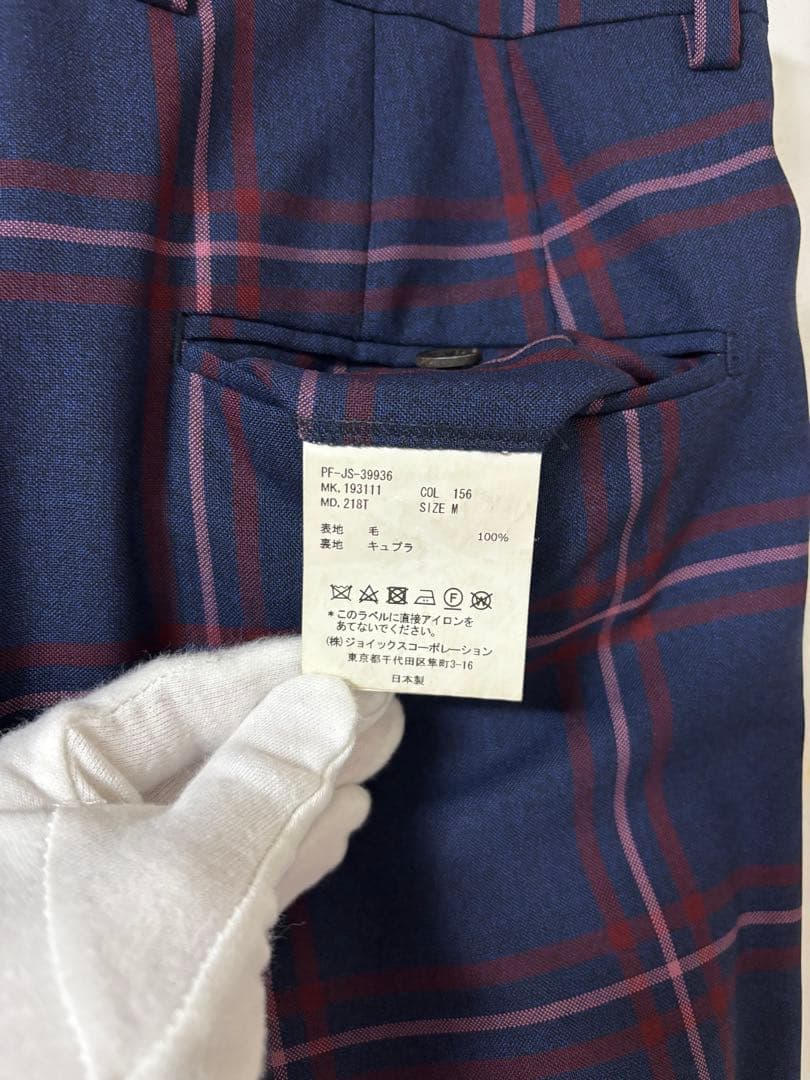 PaulSmith チェック柄 パンツ M