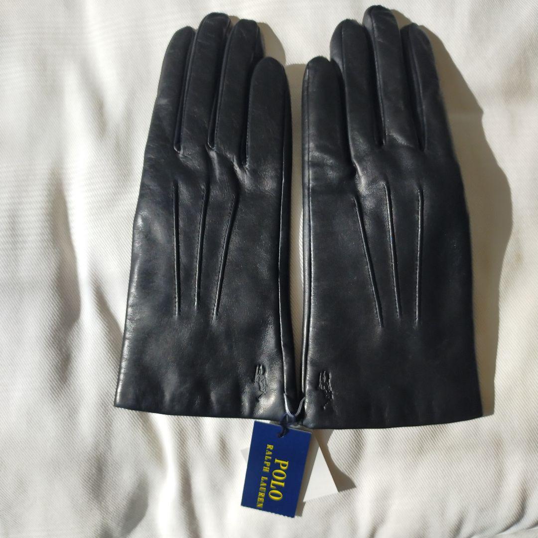【新品】Polo Ralph Lauren ブラック手袋ラルフローレン