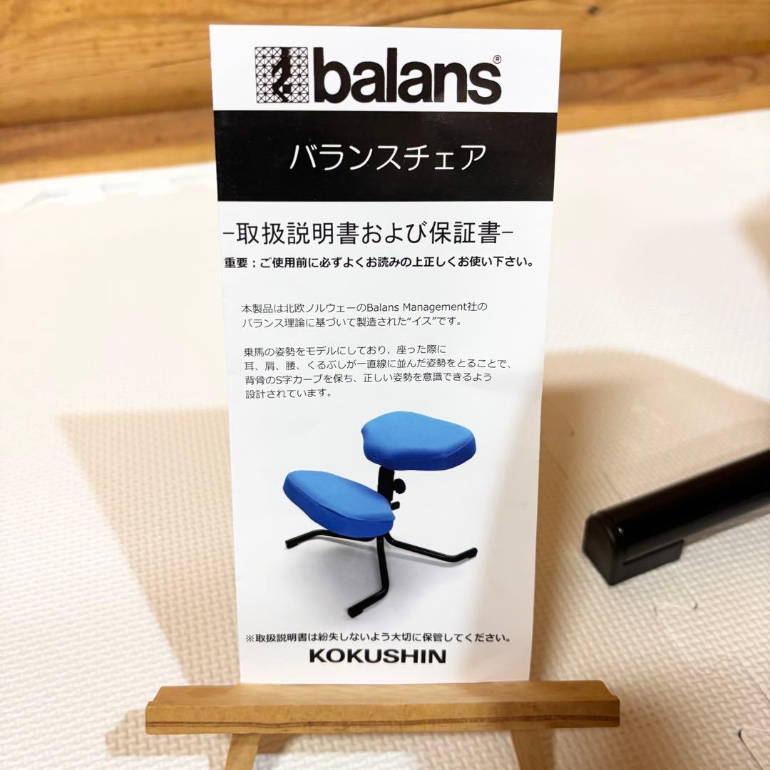 【美品】balans chair バランスチェア KOKUSHIN ６段階調整
