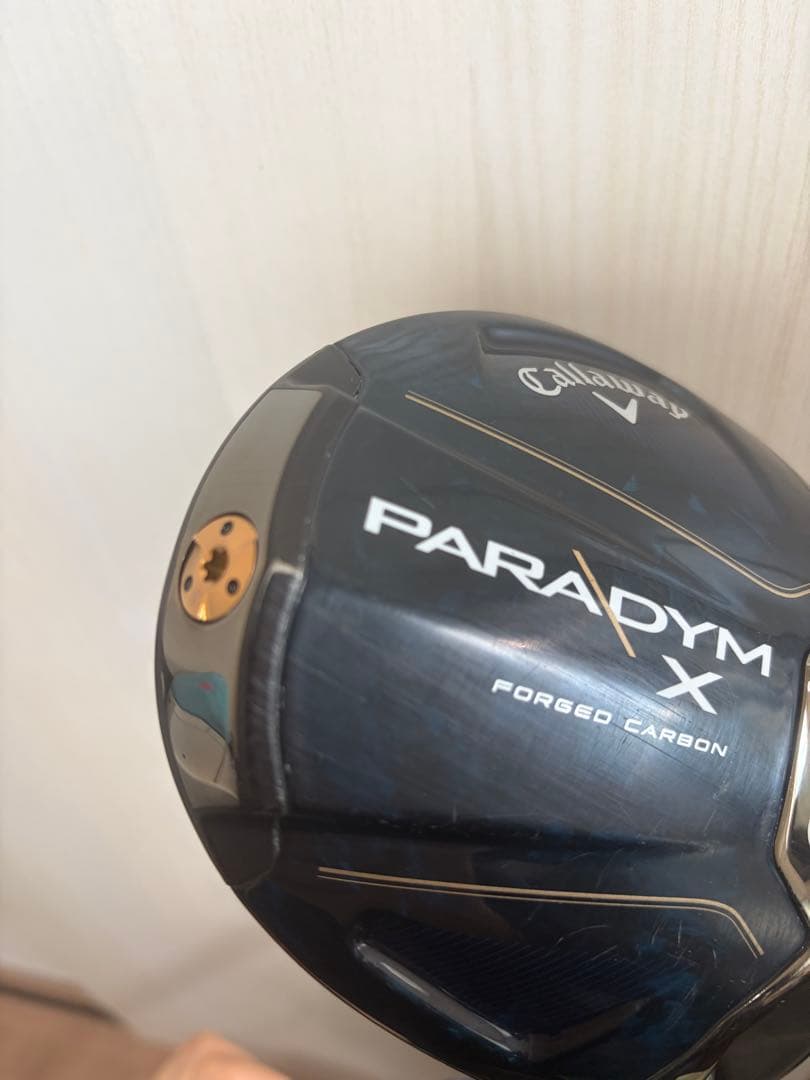 ピンクの猫　Callaway PARADYM X ドライバー