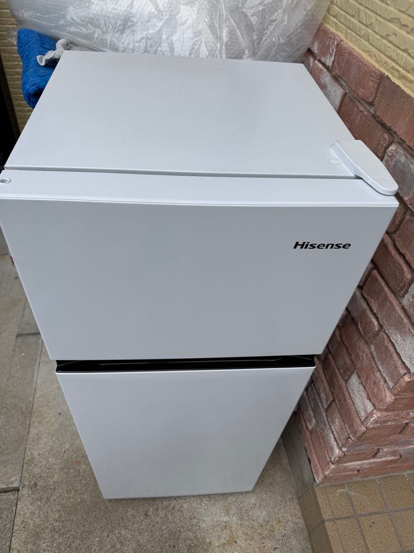 【2025年製】 ほぼ未使用ハイセンス 冷蔵庫HR-B12HW 容量124L