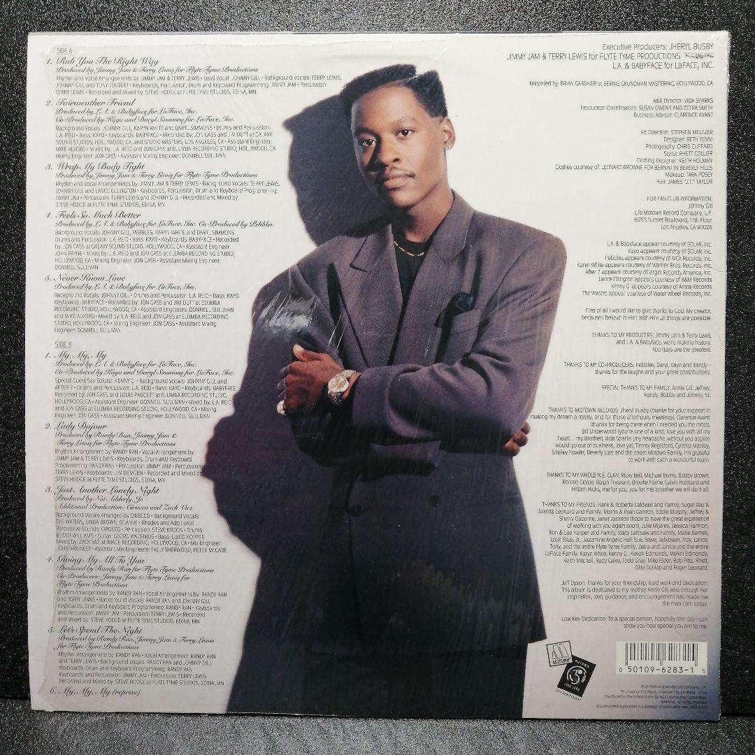 【90s 希少LP】JOHNNY GILL ジョニーギル SAME 名盤