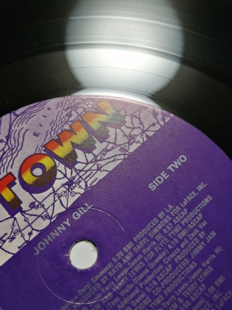【90s 希少LP】JOHNNY GILL ジョニーギル SAME 名盤