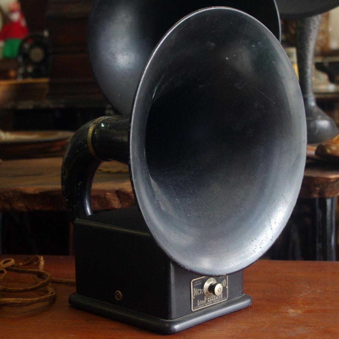 ビンテージ ラジオホーンスピーカー 米国 DICTOGRAPH製 SP-02