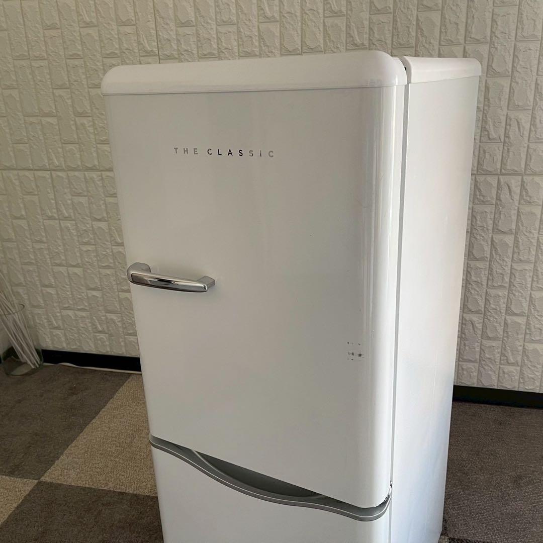 都内23区送料無料❗️ DAEWOO レトロスタイル冷蔵庫　2018年製✨