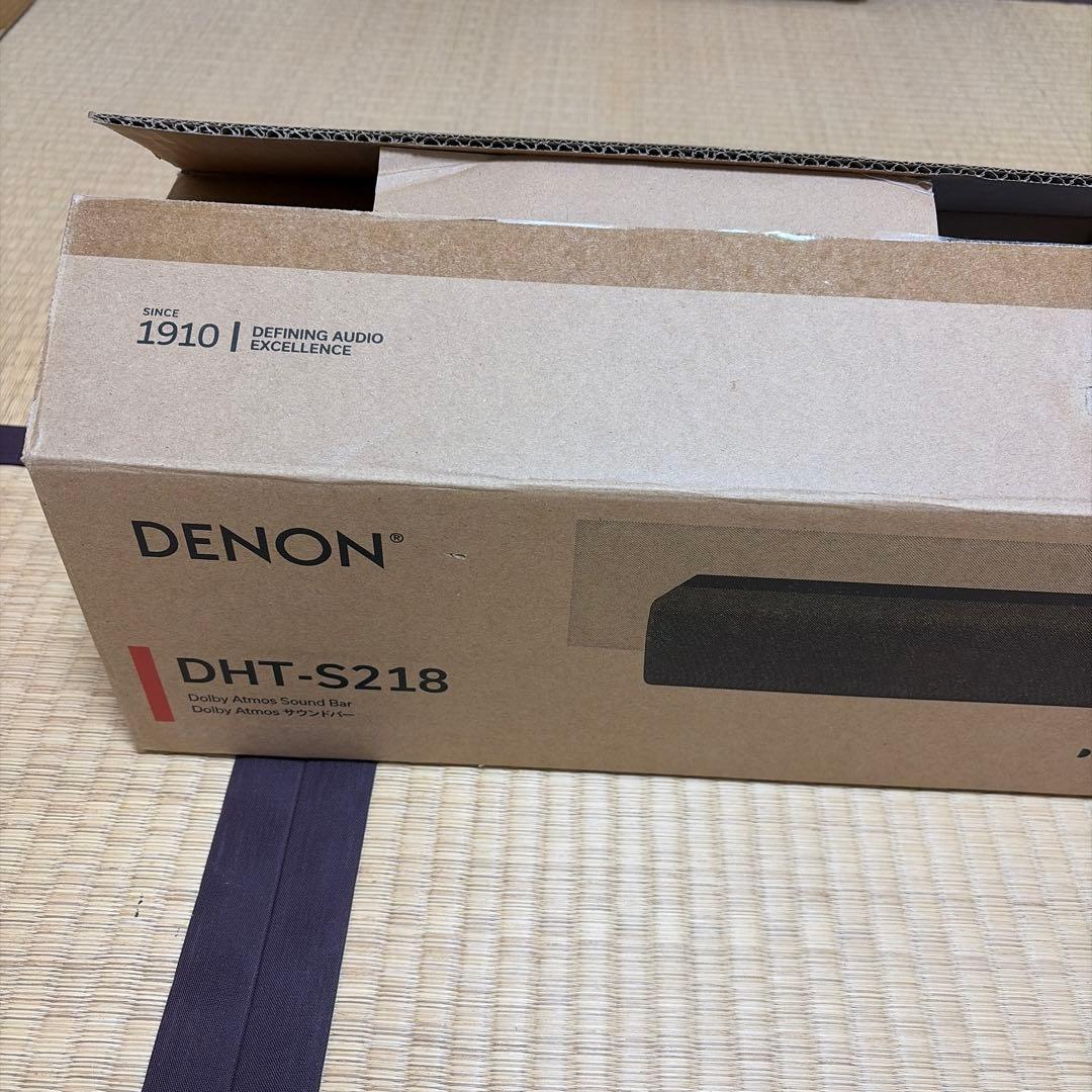 DENON DHT-S218-K サウンドバー美品