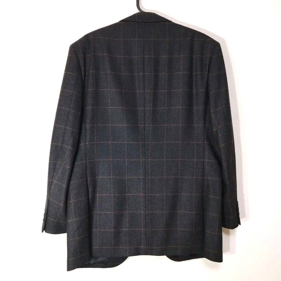 定価9万 新品タグ付 ダーバン ロロピアーナ ウールカシミヤ格子柄JK