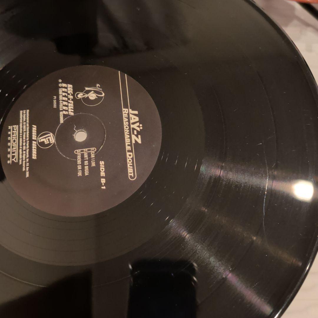 JAY-Z REASONABLE DOUBT ORIGINAL 2LP レコード