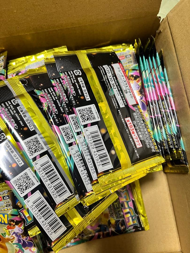 ポケモンカードドリーム100パック