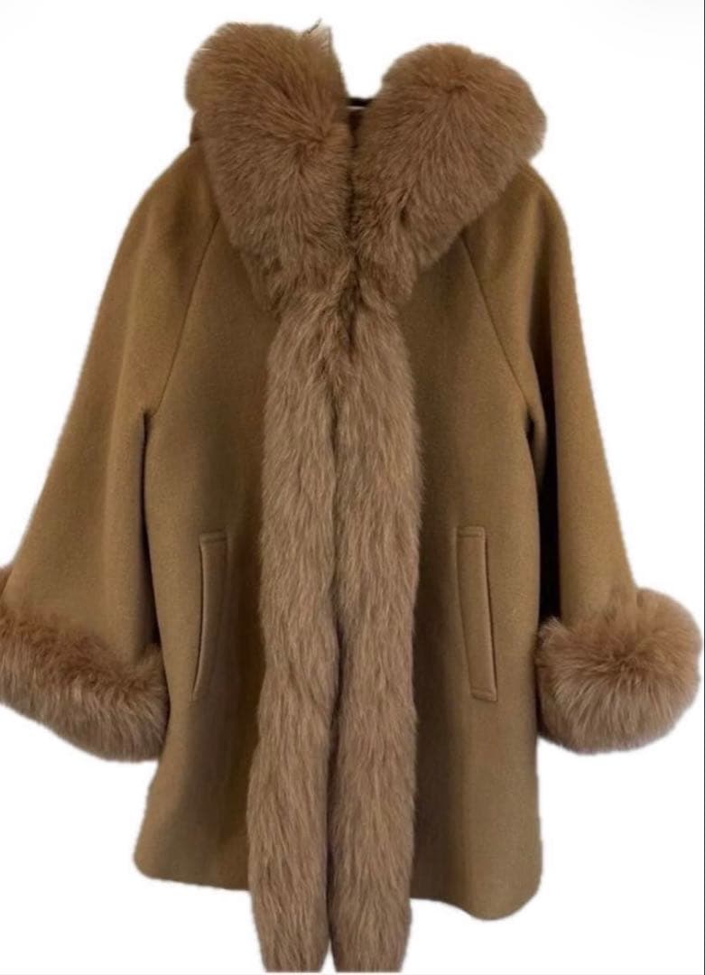 はっちゃん♡ANELATOKYOリアルフォックス本物ファー