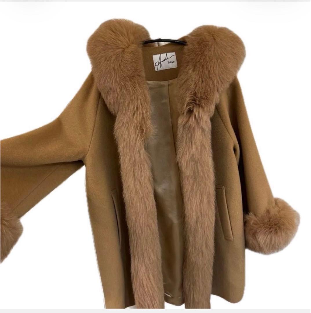 はっちゃん♡ANELATOKYOリアルフォックス本物ファー