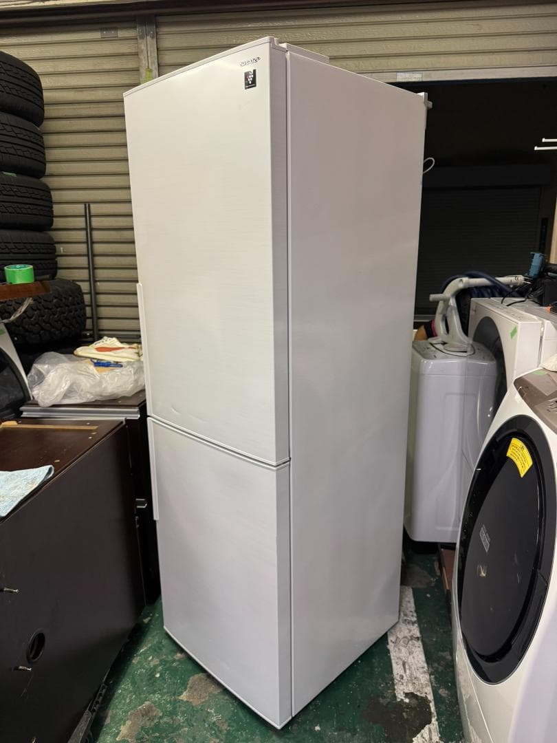 SHARP シャープ 冷凍冷蔵庫 SJ-AK31F-W 310L 2020年製