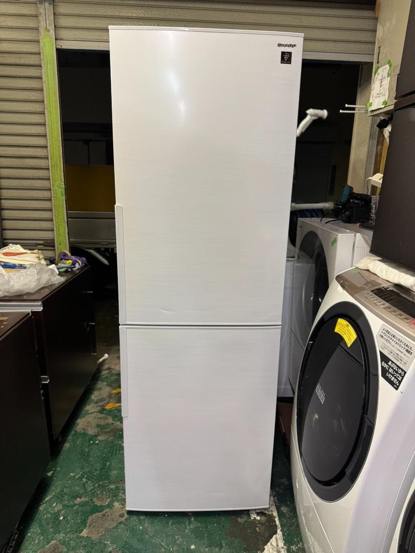 SHARP シャープ 冷凍冷蔵庫 SJ-AK31F-W 310L 2020年製