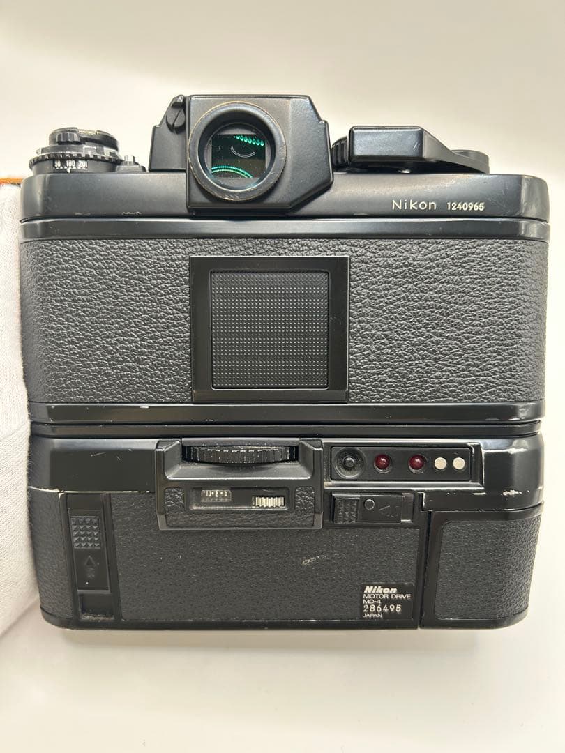 Nikon F3 MD-4付き　ブラックカメラ