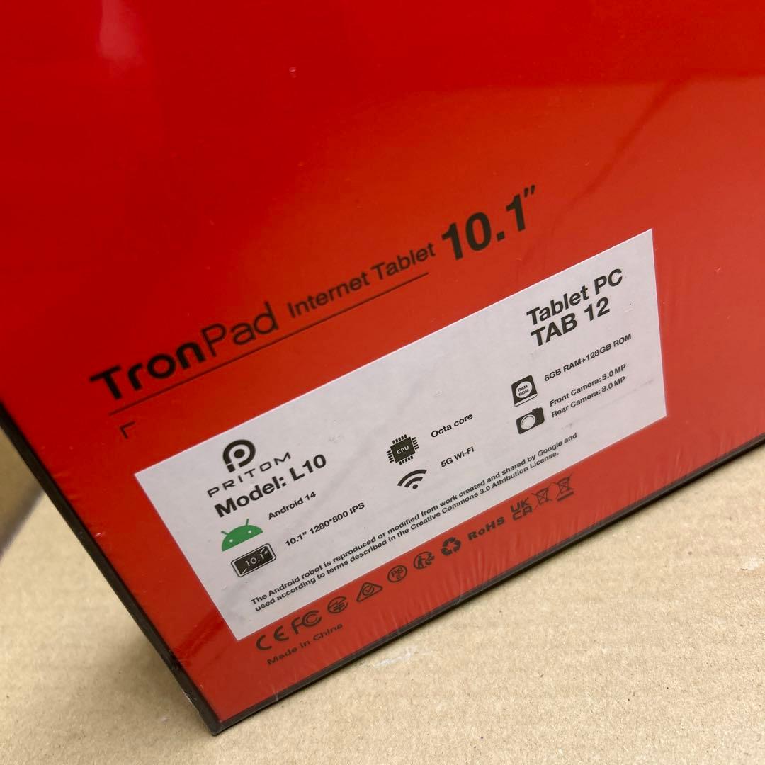 TronPad 10インチ wi-fiモデル　6GB+128GB ブルー