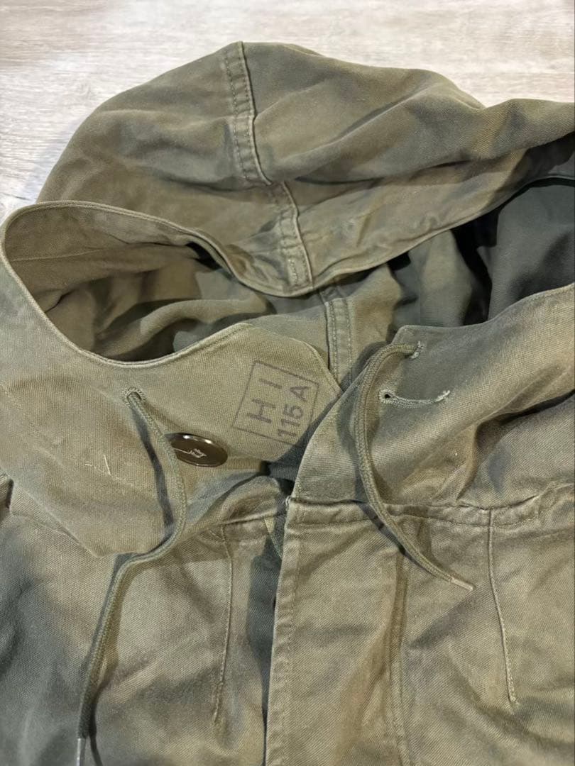 フランス軍 M64系 ボアライナー付 フィールドパーカー 92C #395