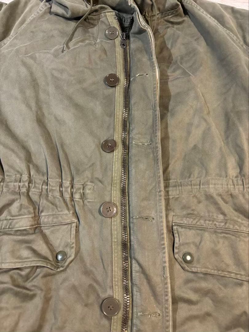 フランス軍 M64系 ボアライナー付 フィールドパーカー 92C #395