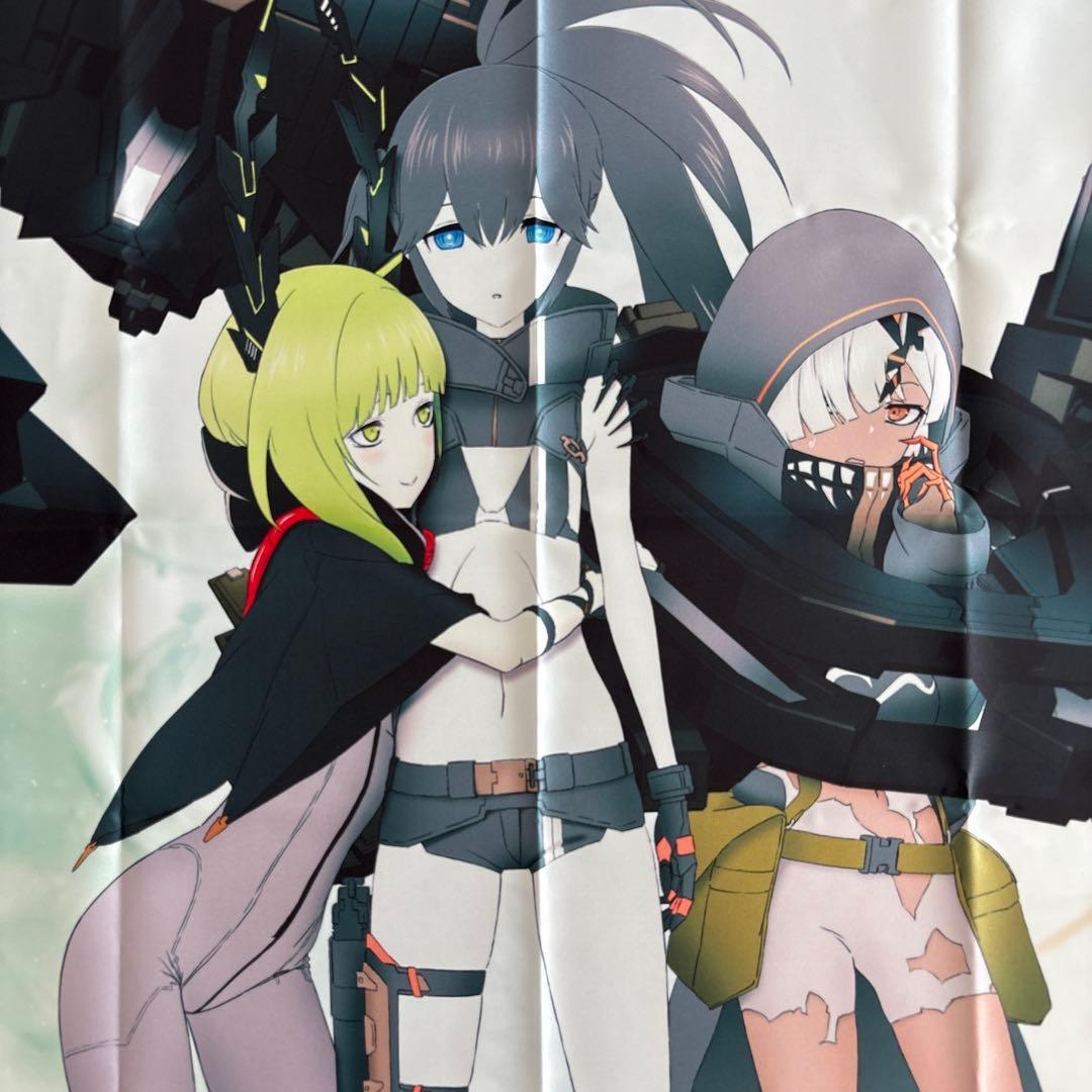 【匿名配送】ブラックロックシューター　布ポスター