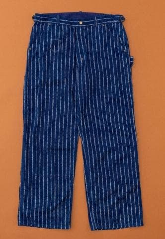 ちょすけ　新品　PORSCHE × POGGY　藍染ワークパンツ