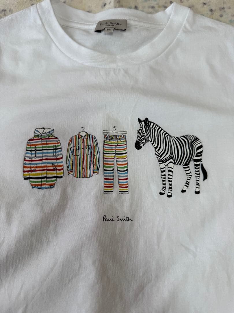 タグなし新品　ポールスミスジュニア　Tシャツ　ズボン　10A 140