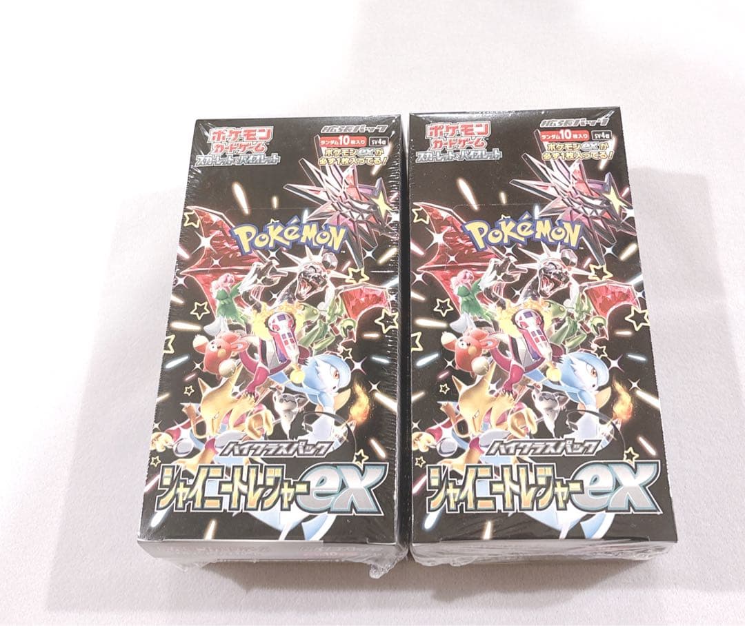 ポケモンカード　シャイニートレジャー ex Box