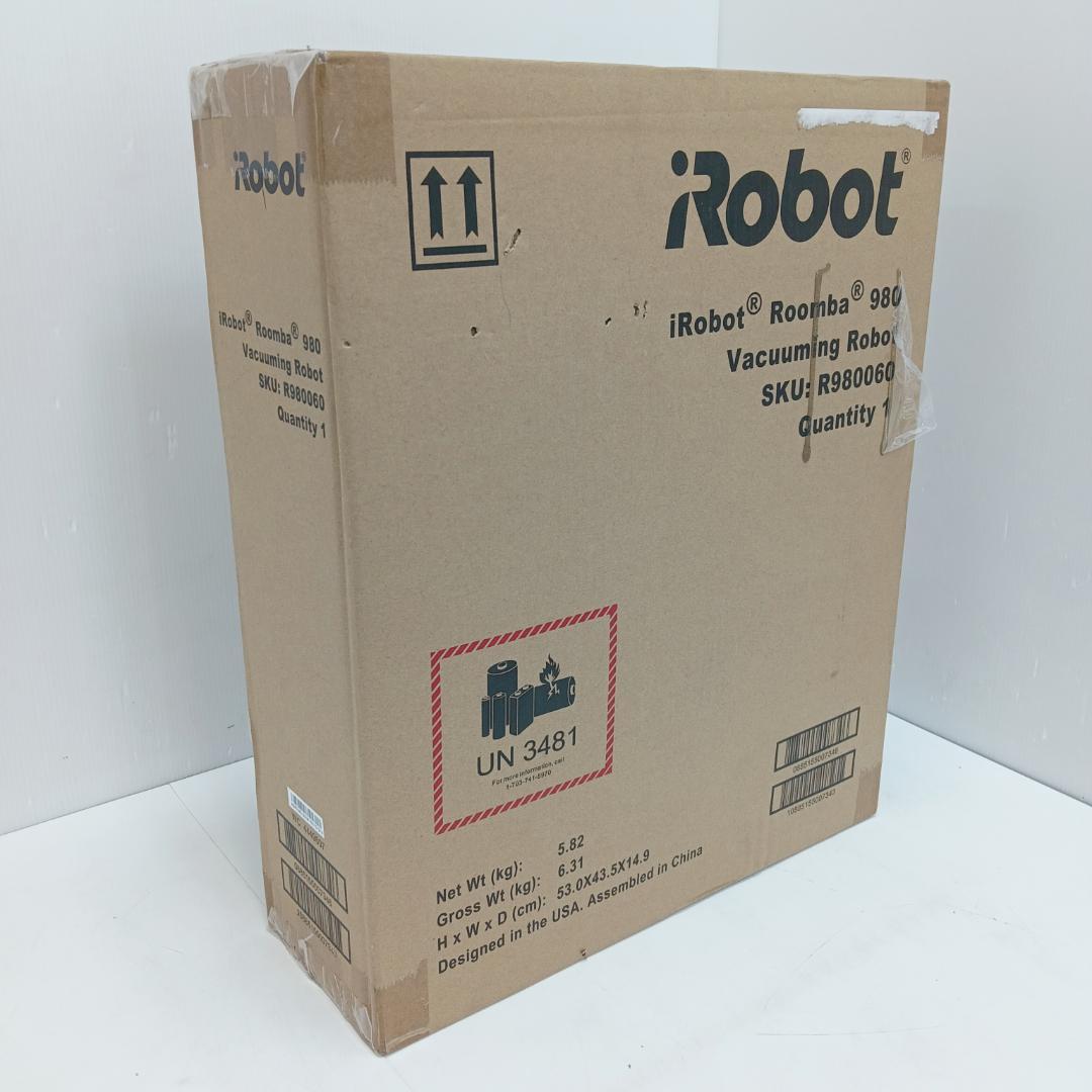 2m6327b1k未使用 ロボット掃除機ルンバ980 アイロボットR980060