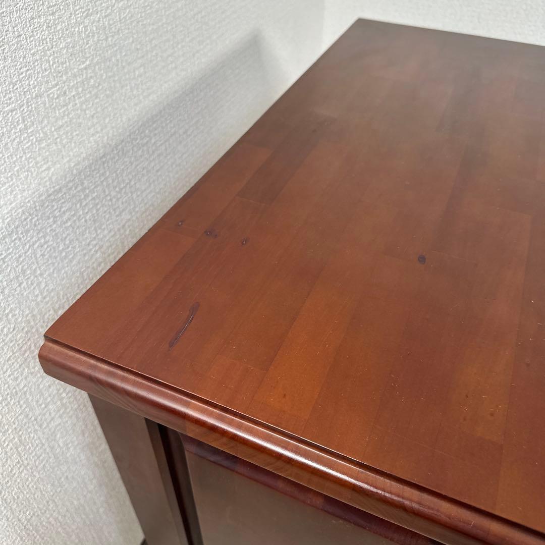 スペイン バレンシアタイル チェスト 木製 4段 タンス カントリー ※i4※