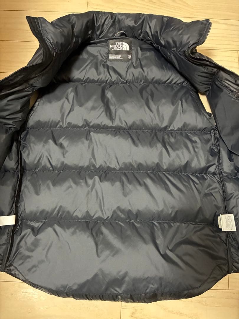 ノースフェイス ヌプシ ダウンベスト オールブラック US規格
