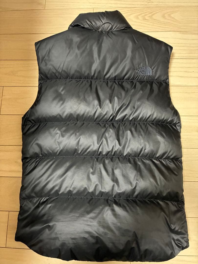 ノースフェイス ヌプシ ダウンベスト オールブラック US規格