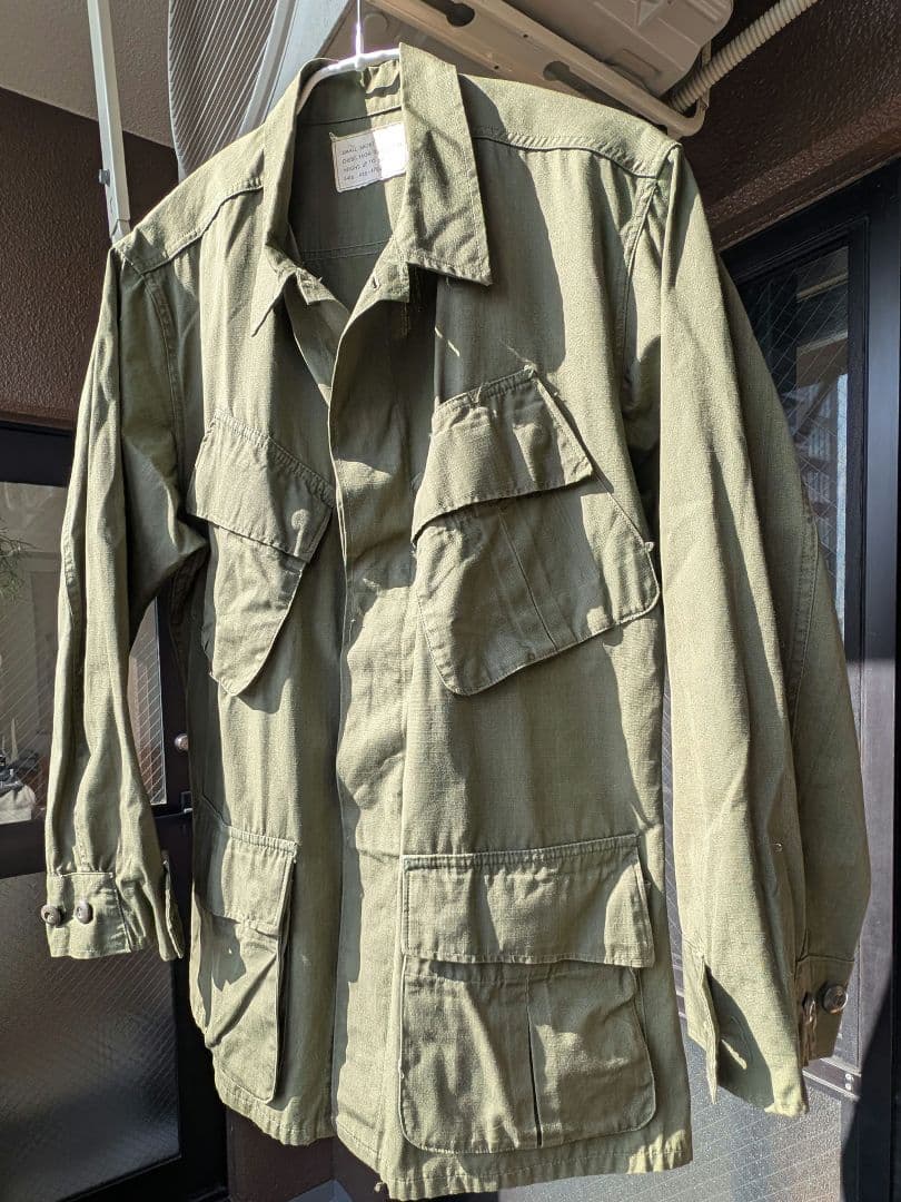 【希少サイズS-S】60s 米軍 ジャングルファティーグ 4th