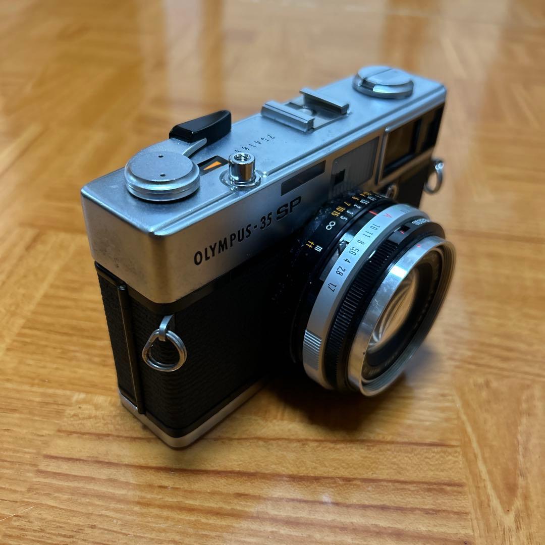 OLYMPUS-35SP フィルムカメラ ※専用レザーケース付き