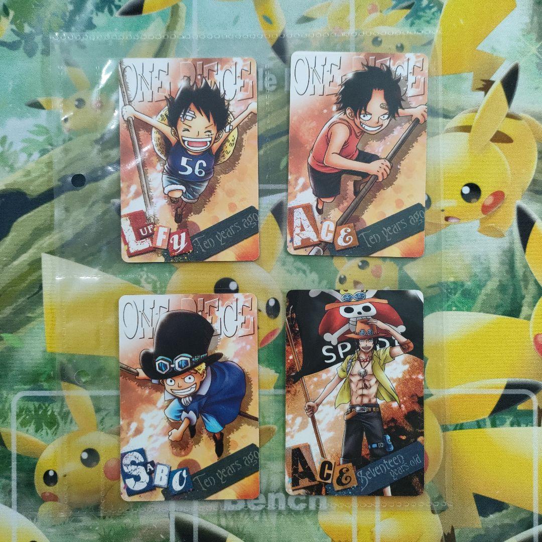 ワンピース キャラメルポップコーン メモリアルログカード 3rdコンプセット