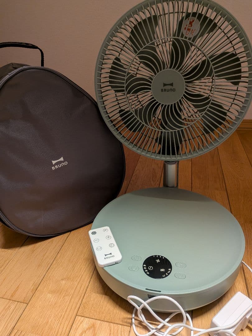 BRUNO ブルーノフォールディングフロアファン BOE112-IV