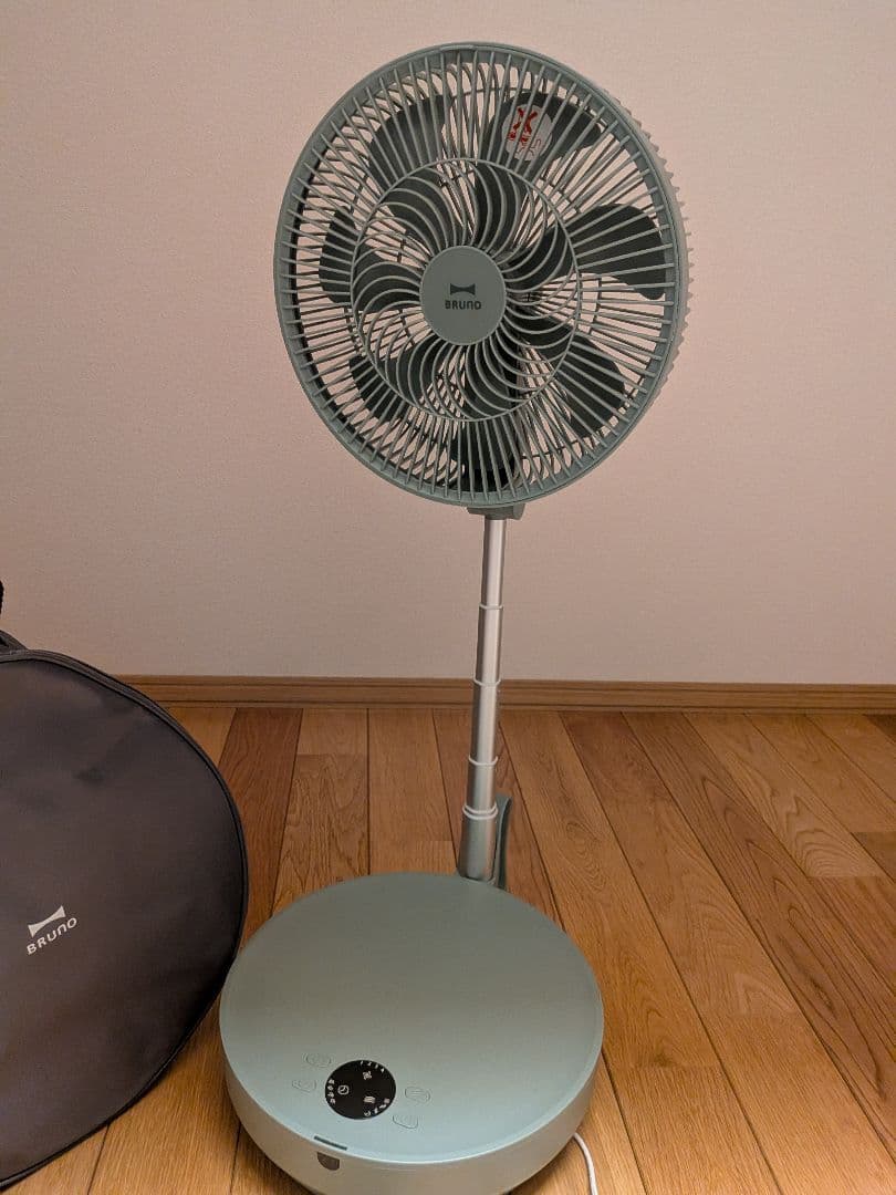 BRUNO ブルーノフォールディングフロアファン BOE112-IV
