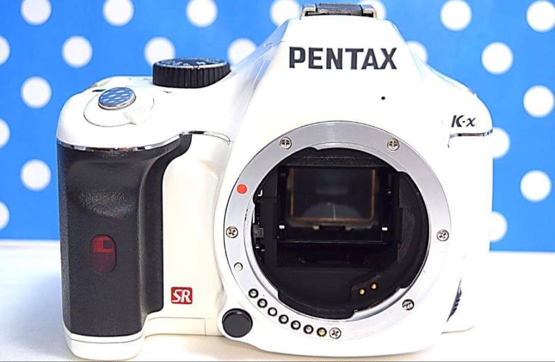 ☆一眼レフデビュー☆スマホ転送☆PENTAX K−X レンズキット