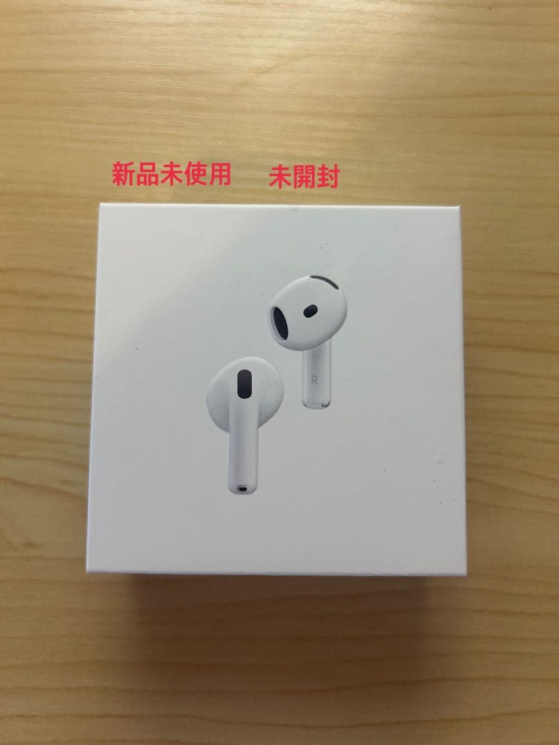 Jr【新品未使用】AirPods 4アクティブノイズキャンセリング搭載