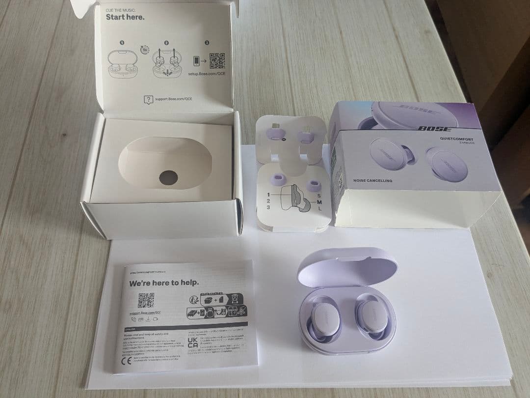 【動作確認済】BOSE QuietComfort Earbuds 第2世代