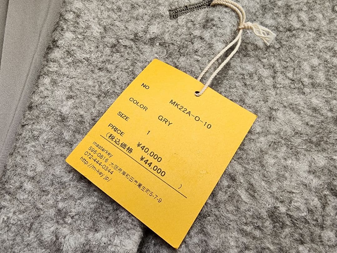 定価44000円【未使用】masterkey　マスターキー　スタジャン　アウター